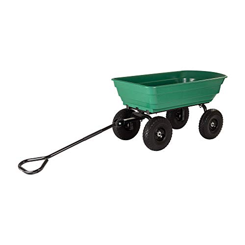 Garden Star 70275 Garden Wagon/Yard Cart with Flat Free Tires, 37...
