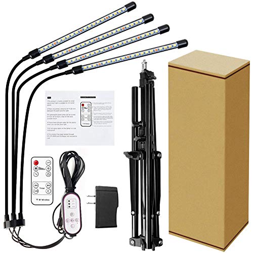 Grow Light with Stand, LED Growing Lamp for Indoor Plants, Smart F...