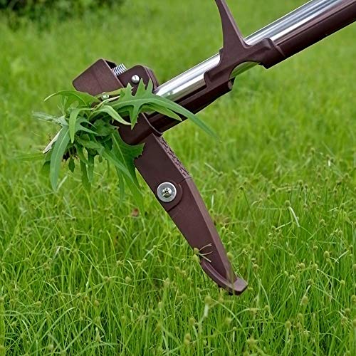 Weed Puller, Stand up Weeder Puller, 40inch Long Handle 4-Claws Ga...