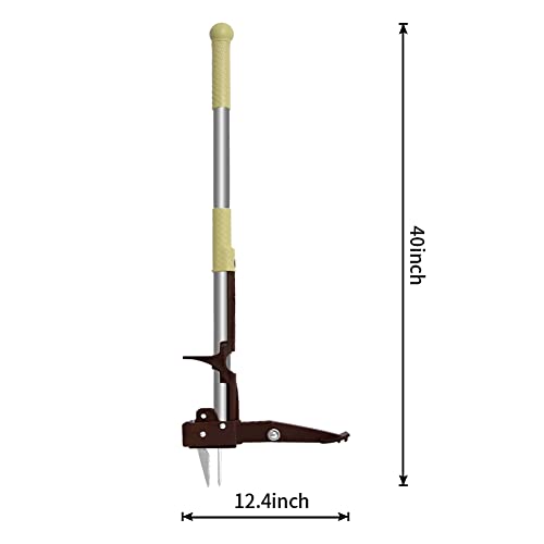 Weed Puller, Stand up Weeder Puller, 40inch Long Handle 4-Claws Ga...