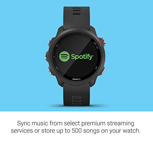 Garmin Forerunner 245 Music, GPS Running Smartwatch with Music and...