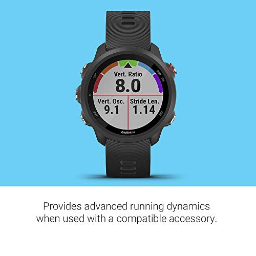 Garmin Forerunner 245 Music, GPS Running Smartwatch with Music and...