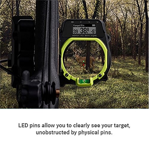 Garmin Xero A1i Bow Sight, 2 Auto-Ranging Digital Bow Sight with ...