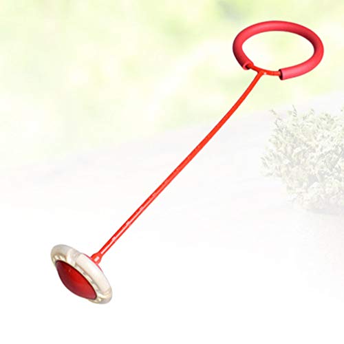 Garneck Flashing Jumping Ring Ankle Skip Ball Skip Jump Rope for K...