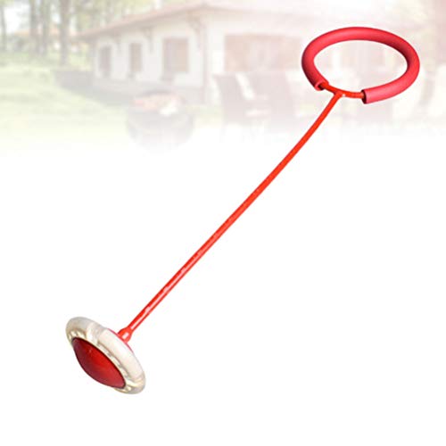 Garneck Flashing Jumping Ring Ankle Skip Ball Skip Jump Rope for K...