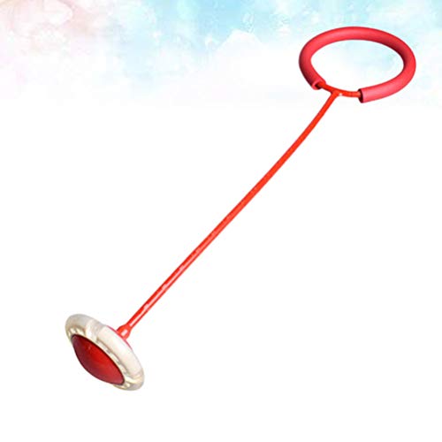 Garneck Flashing Jumping Ring Ankle Skip Ball Skip Jump Rope for K...