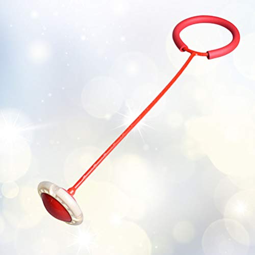 Garneck Flashing Jumping Ring Ankle Skip Ball Skip Jump Rope for K...