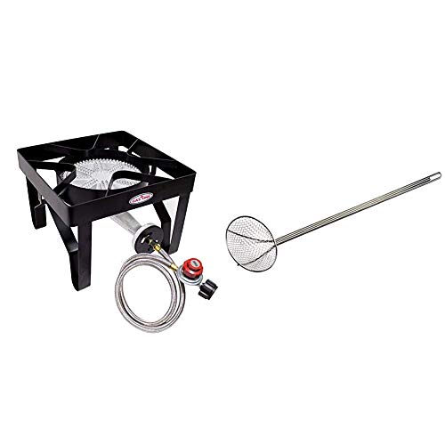 GasOne 200, 000 BTU Square Heavy- Duty Single Burner Outdoor Stove...