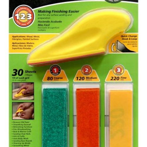 Gator Finishing 7800 Step-123 Micro Zip Sander Project Pack