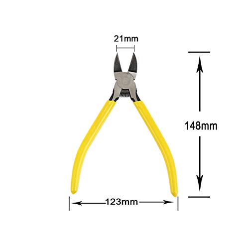 Diagonal Cutting Pliers 6 Inch Anti-slip Wire Cutters Electrical,Y...