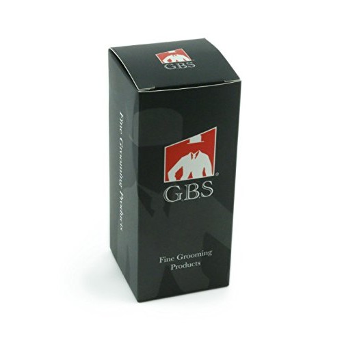 GBS 100% Pure Badger Bristle Travel Shaving Brush, Light Silver Gr...