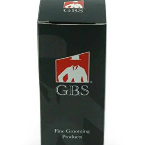 GBS 100% Pure Badger Bristle Travel Shaving Brush, Light Silver Gr...