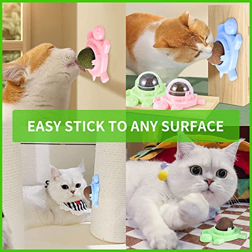 GBSYU Catnip Ball ‖ Catnip Balls for Cats Wall: silvervine for Cat...