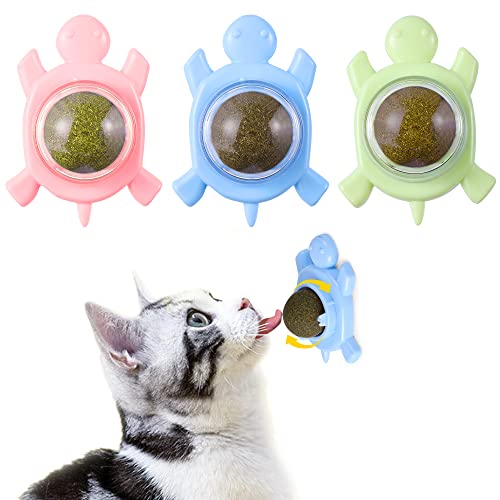 GBSYU Catnip Ball ‖ Catnip Balls for Cats Wall: silvervine for Cat...