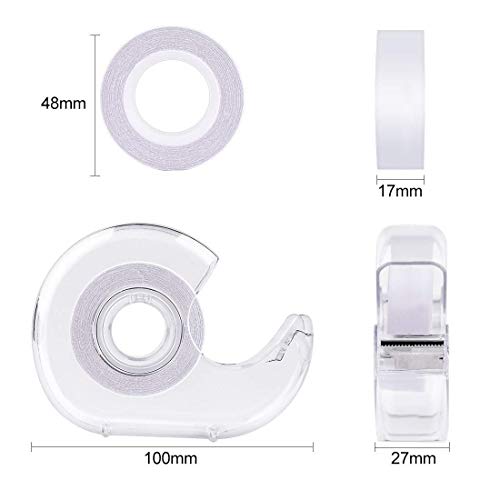 Double Sided Clothing Tape, Clear Fabric Strong Tape for Dress, Cl...