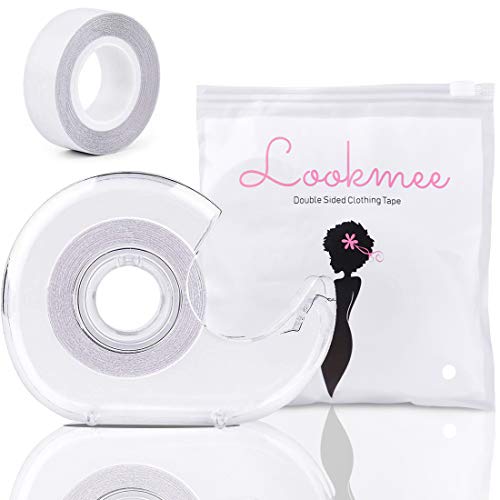 Double Sided Clothing Tape, Clear Fabric Strong Tape for Dress, Cl...
