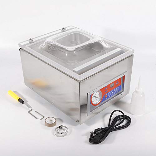Vacuum Sealer Machine，Commercial Kitchen Food Chamber Tabletop Se...