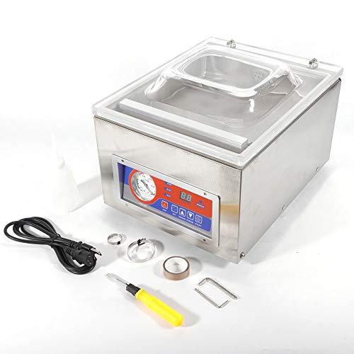 Vacuum Sealer Machine，Commercial Kitchen Food Chamber Tabletop Se...
