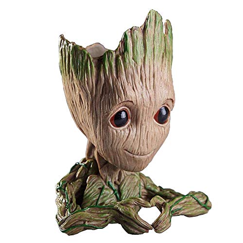 Flowerpot Treeman Baby Groot Succulent Planter Cute Green Plants F...