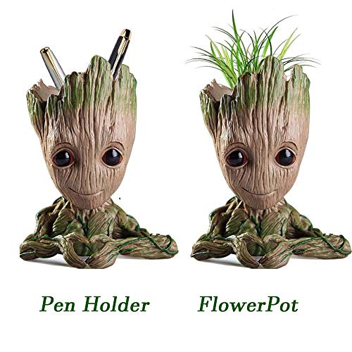 Flowerpot Treeman Baby Groot Succulent Planter Cute Green Plants F...