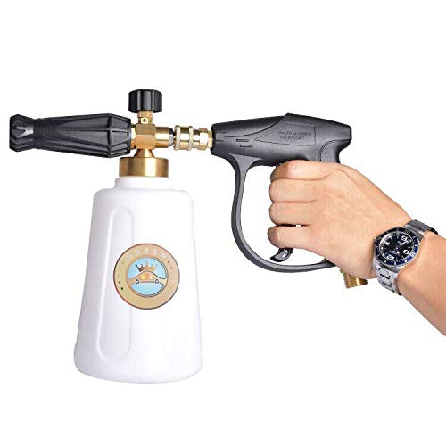 GDHXW X-444 Pressure Washer Foam Cannon 2L Bottle Snow Foam La...
