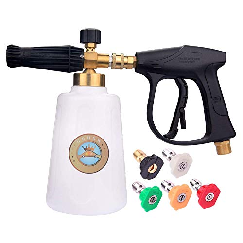 GDHXW X-444 Pressure Washer Foam Cannon 2L Bottle Snow Foam La...