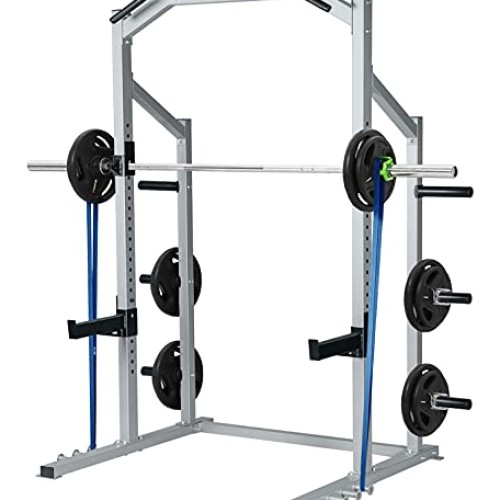 GDLF Power Rack Squat Stand Home Gym Strength Training Power Cage ...