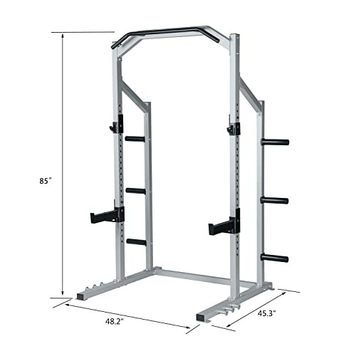 GDLF Power Rack Squat Stand Home Gym Strength Training Power Cage ...