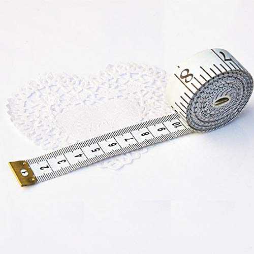Soft Tape Measure Double Scale Body Sewing Flexible Ruler for Weig...