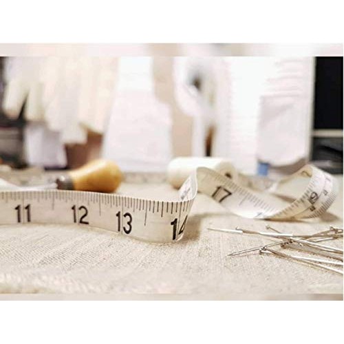 Soft Tape Measure Double Scale Body Sewing Flexible Ruler for Weig...