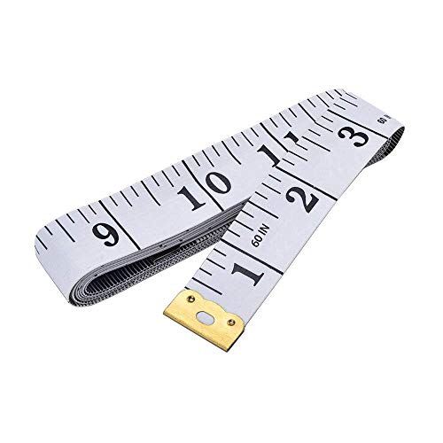 Soft Tape Measure Double Scale Body Sewing Flexible Ruler for Weig...