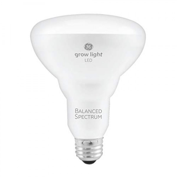 GE Lighting 93101230 9-Watt BR30 LED Grow Light Bulb for Indoor Pl...