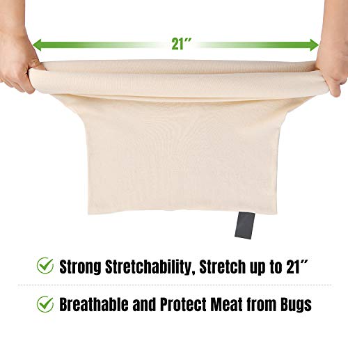 GearOZ Elk Game Bags Hunting Meat, 5-Pack Reusable Meat Game Bags,...
