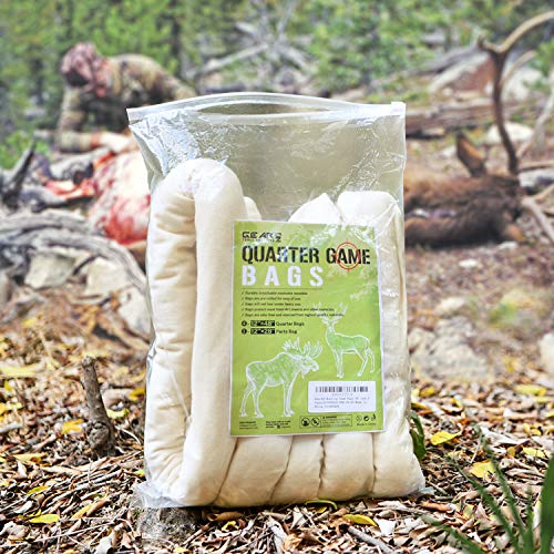 GearOZ Elk Game Bags Hunting Meat, 5-Pack Reusable Meat Game Bags,...