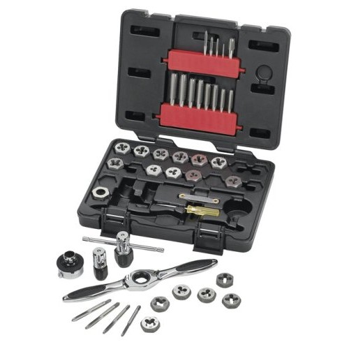 GEARWRENCH 40 Pc. SAE Ratcheting Tap and Die Set - 3885