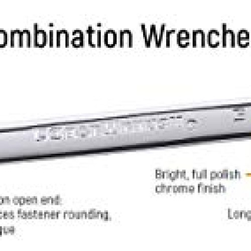 GEARWRENCH 44 Pc. 12 Point Long Pattern Combination SAE/Metric Wre...