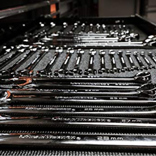 GEARWRENCH 44 Pc. 12 Point Long Pattern Combination SAE/Metric Wre...