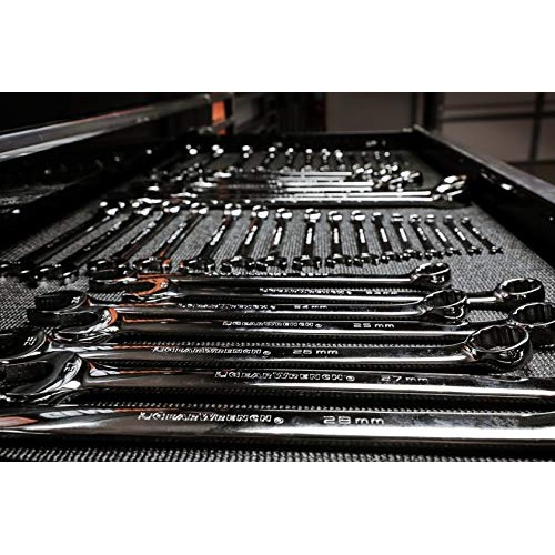 GEARWRENCH 44 Pc. 12 Point Long Pattern Combination SAE/Metric Wre...