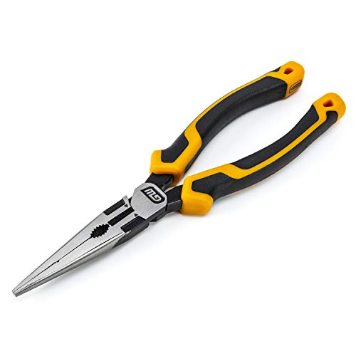 GEARWRENCH 8 Pitbull Dual Material Long Nose Pliers - 82177C