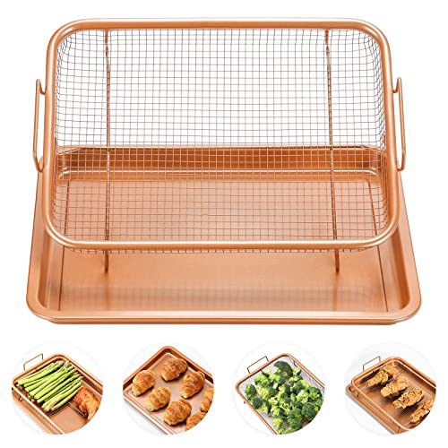 Air Fryer Basket For Oven, Stainless Steel Air Fryer Tray, Baking ...