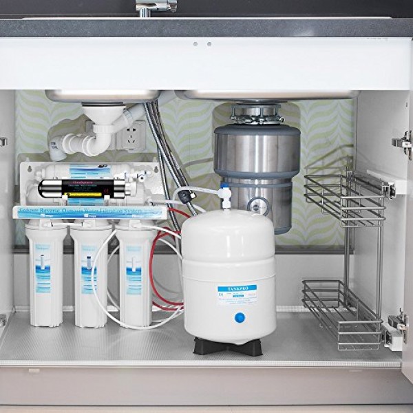 Geekpure 6-Stage Reverse Osmosis Drinking Water Filter System with...