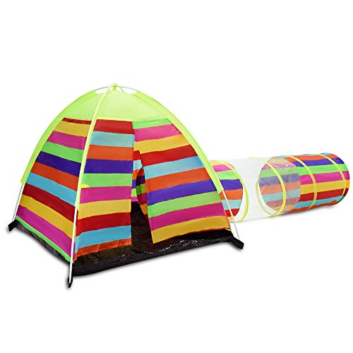 GEERTOP Play Tents for Kids Pop Up Crawl Tunnel Children Tents for...