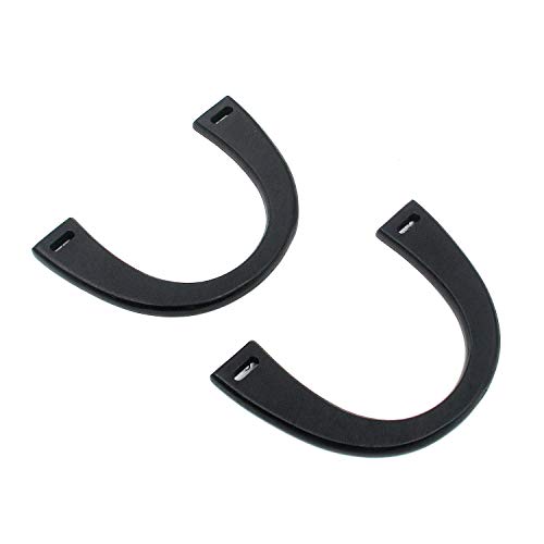 Geesatis 2PCS U-Shaped Wooden Purse Handles Handmade Bag Handbags ...