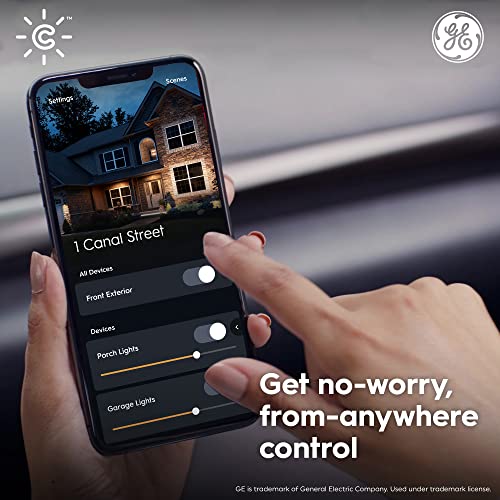GE Lighting CYNC Smart LED Light Bulbs, Color Changing, Bluetooth ...