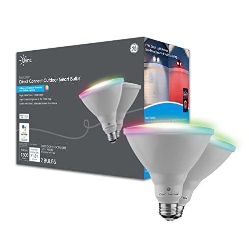 GE Lighting CYNC Smart LED Light Bulbs, Color Changing, Bluetooth ...
