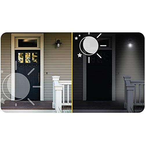 GE Lighting LED+ Dusk to Dawn LED Light Bulbs with Sunlight Sensor...