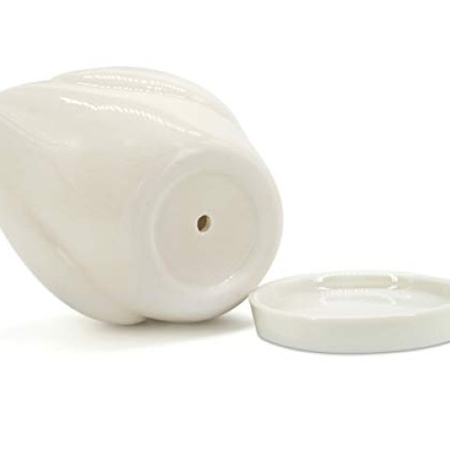 GeLive White Bird Ceramic Succulent Planter Animal Plant Pot Flowe...