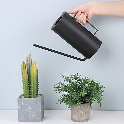 Watering Can 50oz/1.5L Stainless Steel Long Spout Watering Pot Ret...