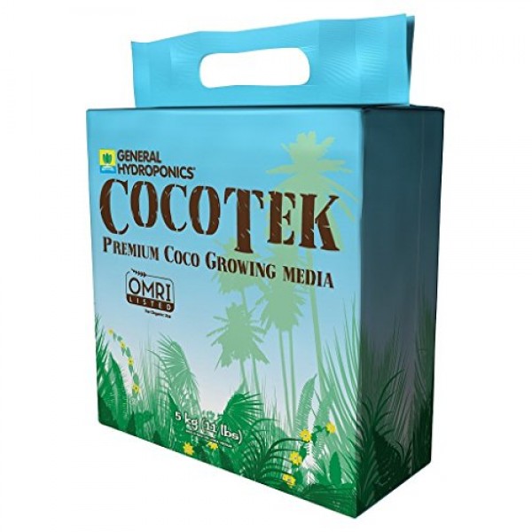 General Hydroponics HGC714064 CocoTek Bale Premium Coco Growing Me...