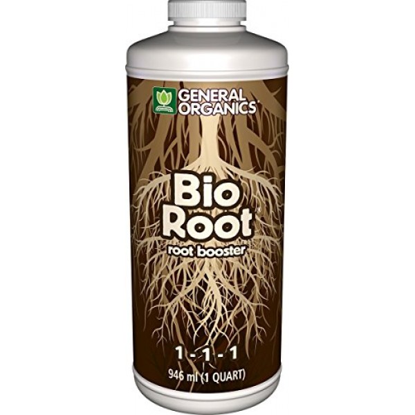 General Organics GH5322 BioRoot Root Booster, 1 Quart